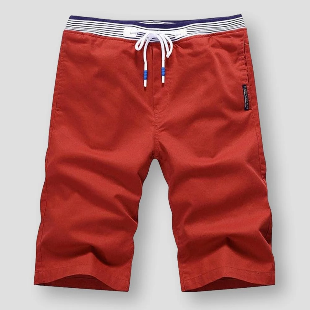 YUAN DA'DA Store Men's Apparels Sky Madrid Basic Cotton Shorts