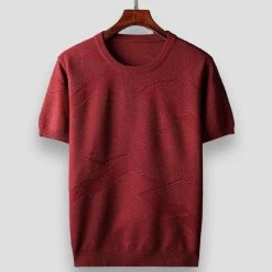 Shop5887465 Store Sky Madrid Short Sleeve Knitted Shirt 11 Shop5887465 Store Sky Madrid Short Sleeve Knitted Shirt