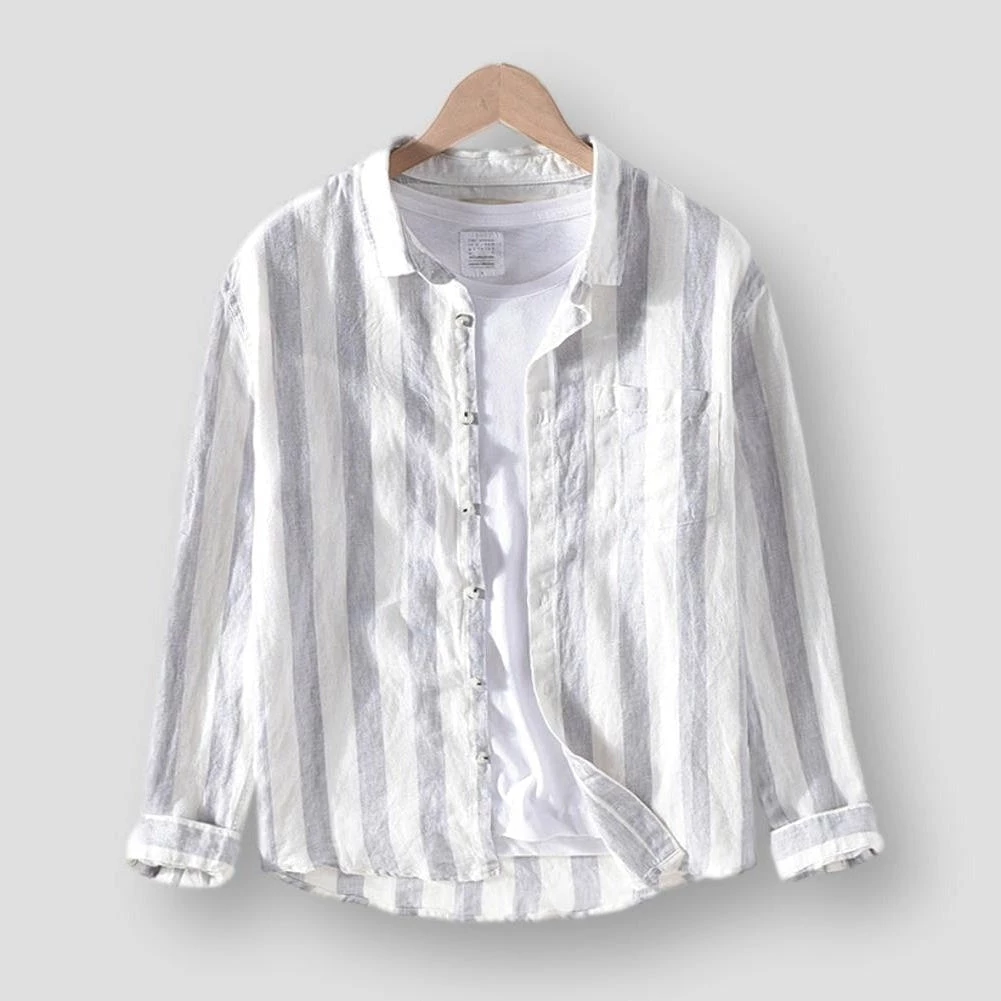 China Cloth Saint Morris Plerin Linen Shirt 4 China Cloth Saint Morris Plerin Linen Shirt
