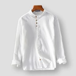 BOU Store Men's Apparels North Royal Miramar Linen Shirt