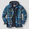 Menore For Dropshipping Store Sky Madrid Hooded Plaid Jacket Men's Apparels