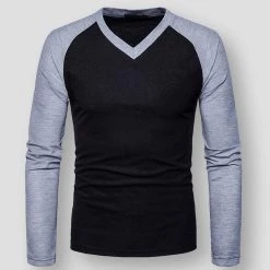 Mens Wardrobe Store Sky Madrid Gilford Raglan Shirt Men's Apparels