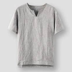 M Cotton Linen Store Men's Apparels Saint Morris Lagos Linen Shirt