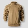 Tangeel Store Sky Madrid Zipper Fleece Sweater