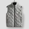 HAWAIFISH Outfit Store Sky Madrid Padded Zip-Up Vest