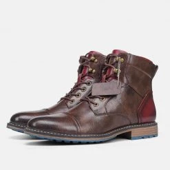 Hecrafted Footwear Store Men's Apparels Saint Morris Leather Boot