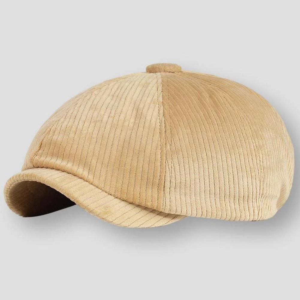 ANSUW Store North Royal Corduroy Newsboy Cap 5 ANSUW Store North Royal Corduroy Newsboy Cap