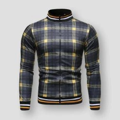 Coool Store Men's Apparels North Royal Hamburg Plaid Jacket