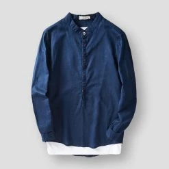 BOU Store North Royal Akron Linen Shirt