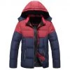CHAIFENKO Trend Store Men's Apparels North Royal Water-Resistant Hooded Parka