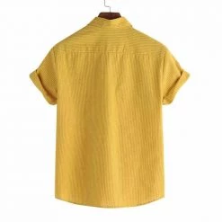 Micomico Store North Royal Striped Santorini Shirt Men's Apparels