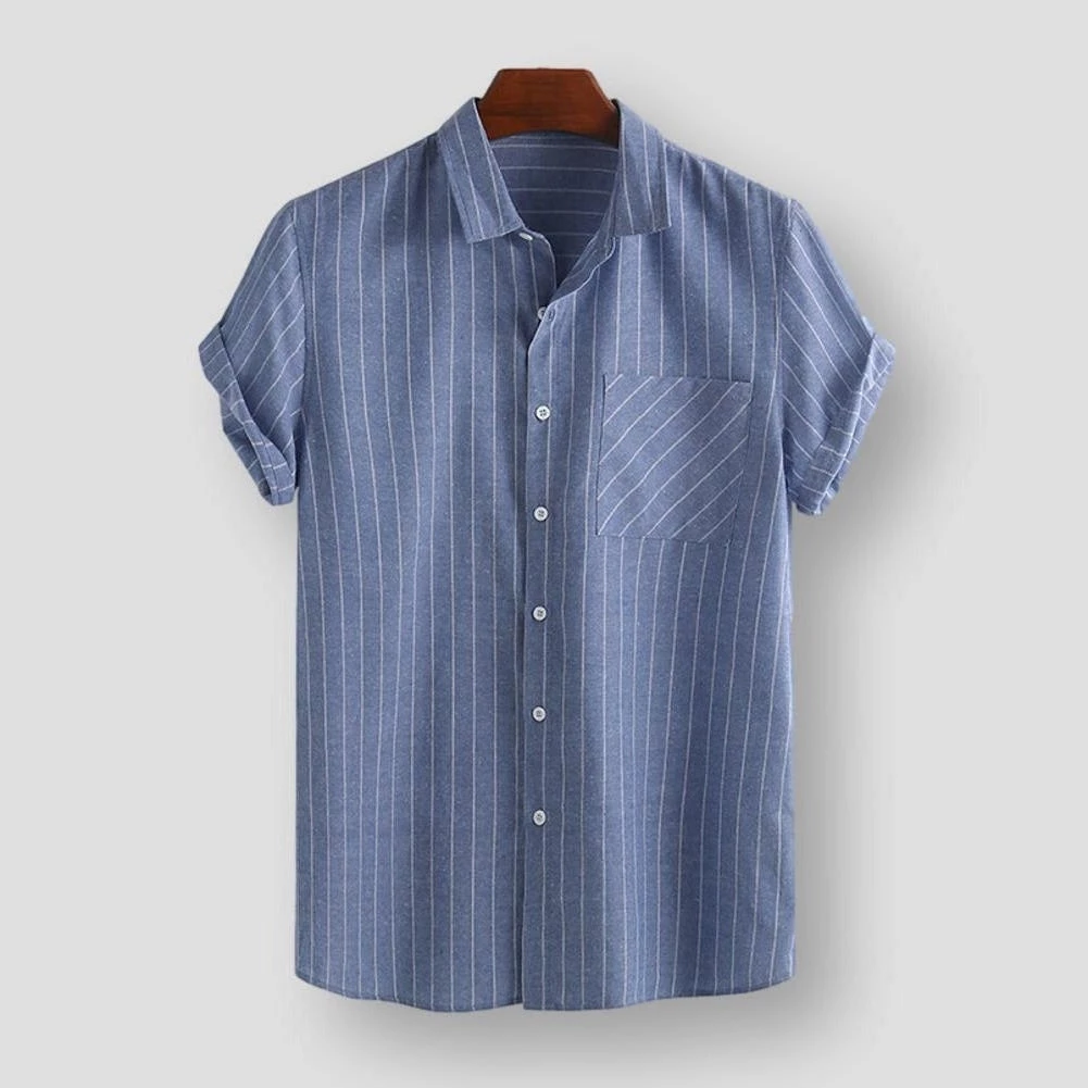 OG Waves Store Men's Apparels North Royal Brockport Striped Shirt 3 OG Waves Store Men's Apparels North Royal Brockport Striped Shirt