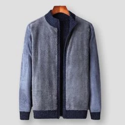 Fashion Flash Sky Madrid Knitted Zip-Up Cardigan Men's Apparels