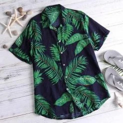 YUYU Clothes Store Men's Apparels Copacabana Camp Shirt