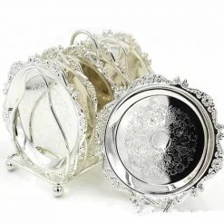 U Fortune House Store Vintage Coaster Set (6 Pcs) Home