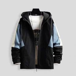 China Cloth Sky Madrid Patchwork Hooded Jacket 6 China Cloth Sky Madrid Patchwork Hooded Jacket