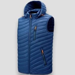 Lance Donovan Jeans-PRO Store Sky Madrid Zip-Up Hooded Vest