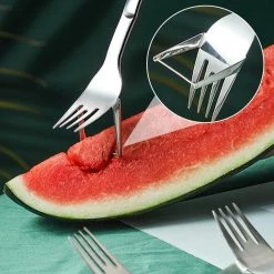 FanYue Living Museum Store Sky Madrid Stainless Steel Watermelon Cutter Home