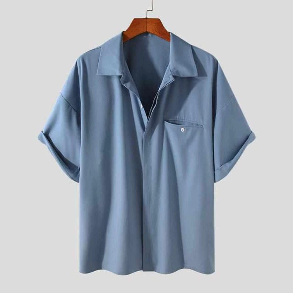 In My Closet Store Sky Madrid Contemporary Short Sleeve Shirt 3 In My Closet Store Sky Madrid Contemporary Short Sleeve Shirt