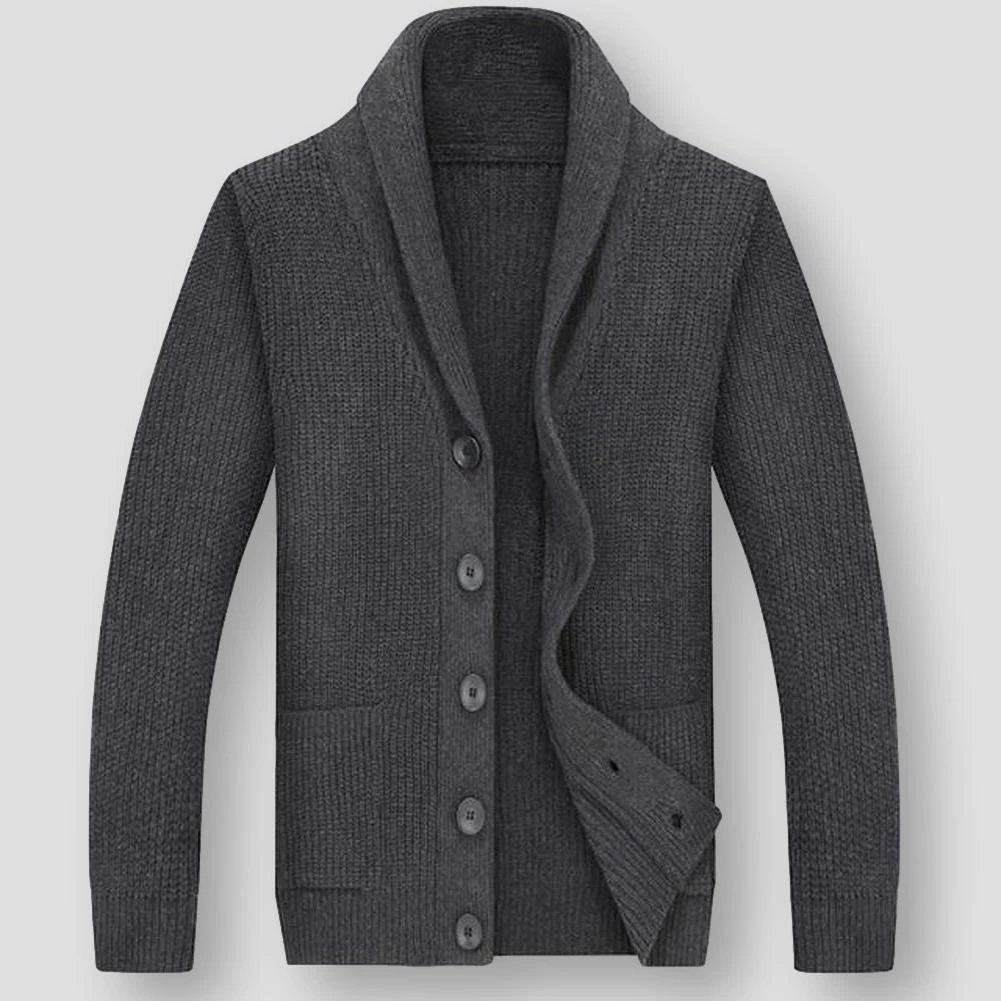 FAVOCENT Official Store North Royal Knitted Shawl Cardigan 4 FAVOCENT Official Store North Royal Knitted Shawl Cardigan