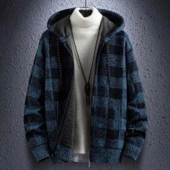 KOLMAKOV High Quality Store Sky Madrid Bergen Wool Cardigan