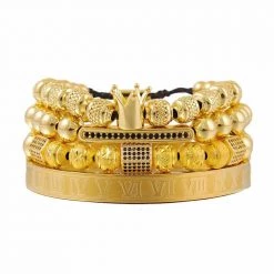 Little MingLou Store Rogier Charm Bracelet Men's Apparels