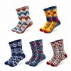YOFOLENN Official Store Sky Madrid Colorful Socks (5 Pairs)