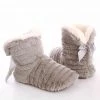 CYFMYD Official Store North Royal Bow Plush Slippers Women's Apparels