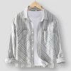 China Cloth Men's Apparels North Royal Manaus Linen Shirt
