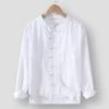 Cotton Linen Store Sky Madrid Leeward Linen Shirt