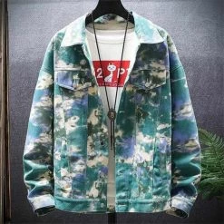 XIPENG Mens Wardrobe Store Casual Denim Jacket