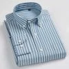 Purple Street Men's Apparels Sky Madrid Striped Button-Down Shirt