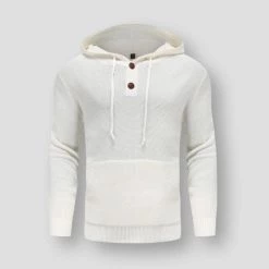 Mountainskin Official Store Men's Apparels Sky Madrid Knitted Pocket Hoodie
