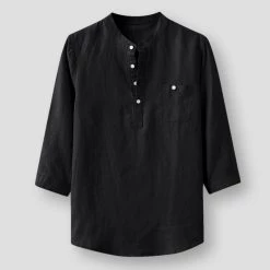 Nonesense Store Saint Morris Garda Linen Shirt