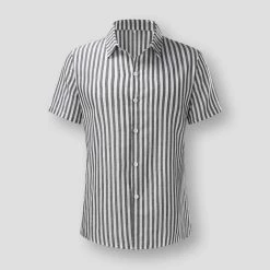 Samlona Apparel Store Men's Apparels Sky Madrid Cannet Striped Shirt