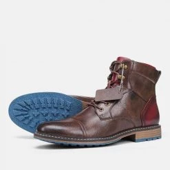 Hecrafted Footwear Store Men's Apparels Saint Morris Leather Boot