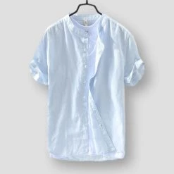 Bolubao Men's Store Saint Morris Arles Linen Shirt