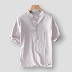 Cotton Linen Store Men's Apparels Sky Madrid Portage Linen Shirt