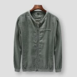 Pinecypress Official Store Saint Morris Carnoet Linen Jacket Men's Apparels