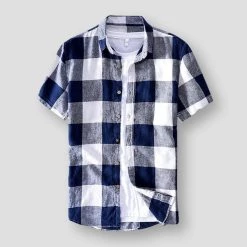 Pinecypress Official Store North Royal Gijon Linen Shirt Men's Apparels