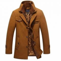 Linstone Clothes Store Men's Apparels Pierre Pea Coat