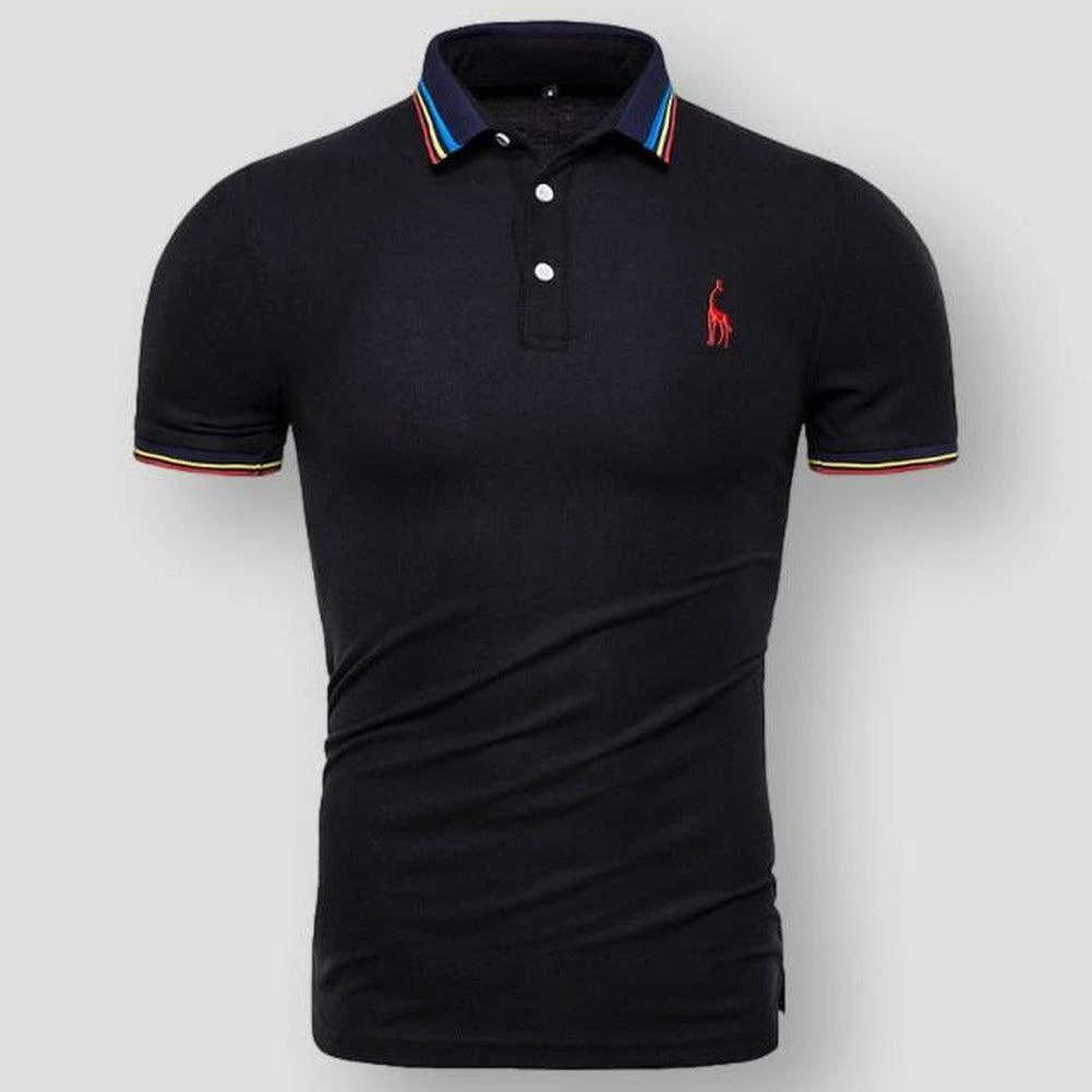AIOPESON Official Store Men's Apparels Sky Madrid Columbus Polo Shirt 8 AIOPESON Official Store Men's Apparels Sky Madrid Columbus Polo Shirt