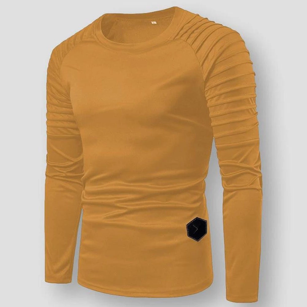 Mountainskin Official Store North Royal Bochum Pleated Shirt Men's Apparels 5 Mountainskin Official Store North Royal Bochum Pleated Shirt Men's Apparels