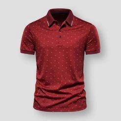 Moremylike Store Men's Apparels Sky Madrid Graphic Polo Shirt