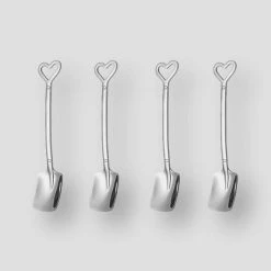 Dreamy Life Store Home Saint Morris Stainless Steel Heart Spoons