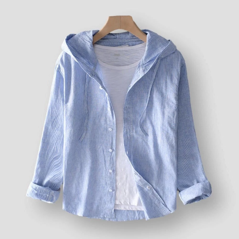 BOU Store Saint Morris Apex Linen Shirt 5 BOU Store Saint Morris Apex Linen Shirt