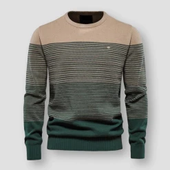 AIOPESON Official Store Saint Morris Striped Knitted Pullover Men's Apparels