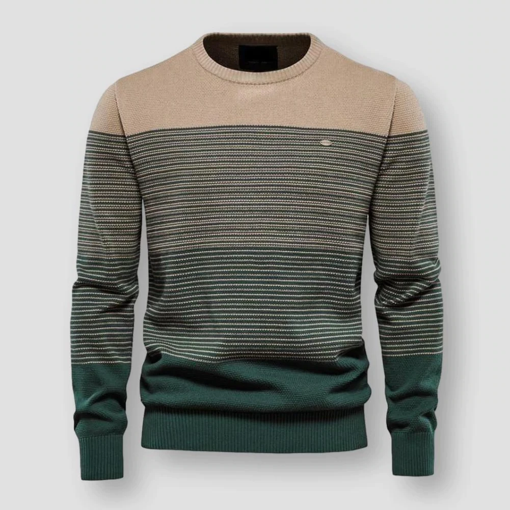 AIOPESON Official Store Saint Morris Striped Knitted Pullover Men's Apparels 4 AIOPESON Official Store Saint Morris Striped Knitted Pullover Men's Apparels