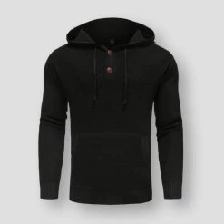 Mountainskin Official Store Men's Apparels Sky Madrid Knitted Pocket Hoodie