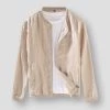 Pinecypress Official Store Sky Madrid Paimpont Linen Jacket
